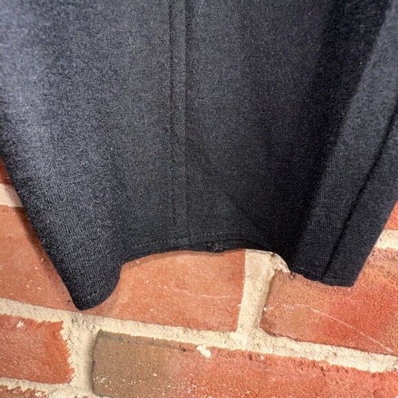 Eileen Fisher $268 Felted Wool Lantern Pant in black  small NEW - Picture 7 of 9
